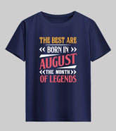 Born in August Half Sleeve T-Shirt